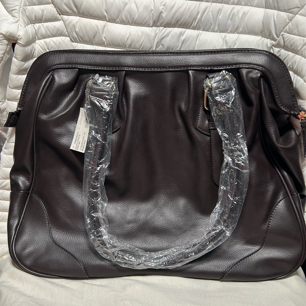 Dark brown purse